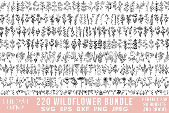 Download Wildflower Birth Flower Bundle - Flower bundle Collection
