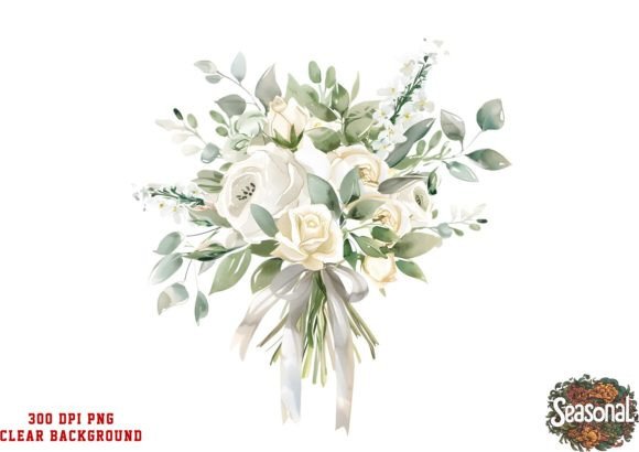 Download Watercolor Wedding Flower Bouquet PNG - Flower bouquet Collection
