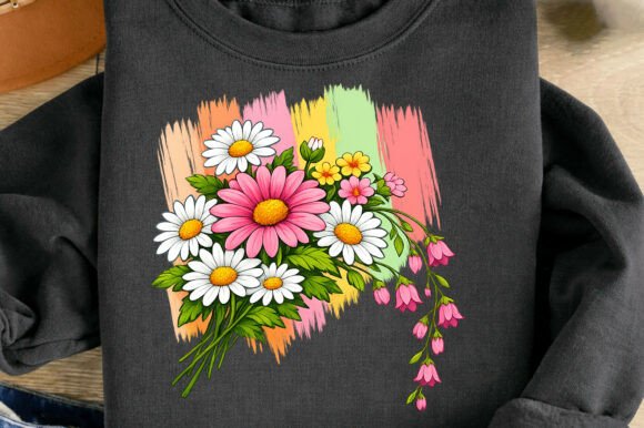 Download Brush Stroke Floral Spring Wildflowers - Wildflowers Collection