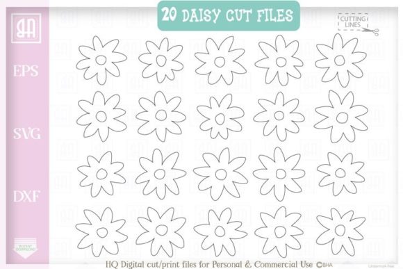 Download Daisy Bundle, Flowers SVG, Wildflowers - Wildflowers Collection